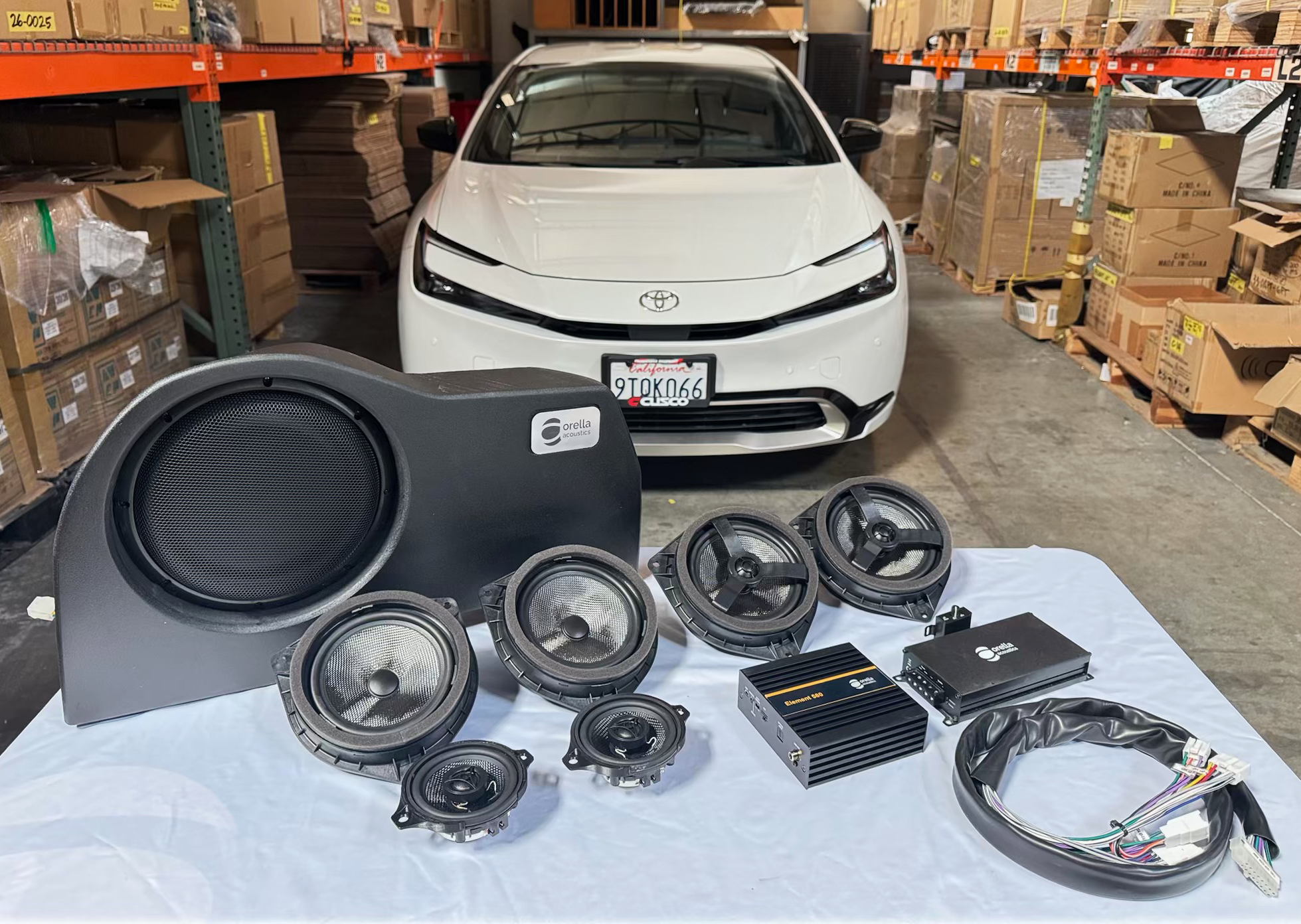 2023+ Toyota Prius Element Sound System complete system
